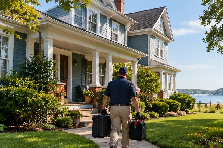 Professional moisture assessment at a Newport News Virginia home